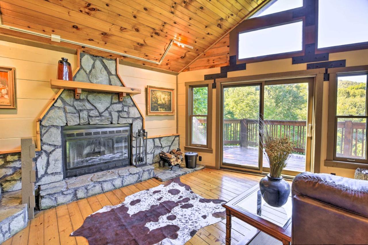 Dog-Friendly Cabin, 9 Mi To Sugar Mountain Resort بانير إلك المظهر الخارجي الصورة